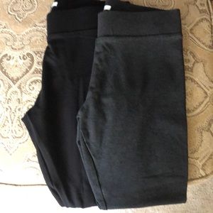 2 pair long cotton leggings